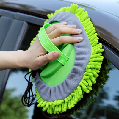 wash brush car cleaning – Car cleaning tools - chenille-mop-head-no-pole