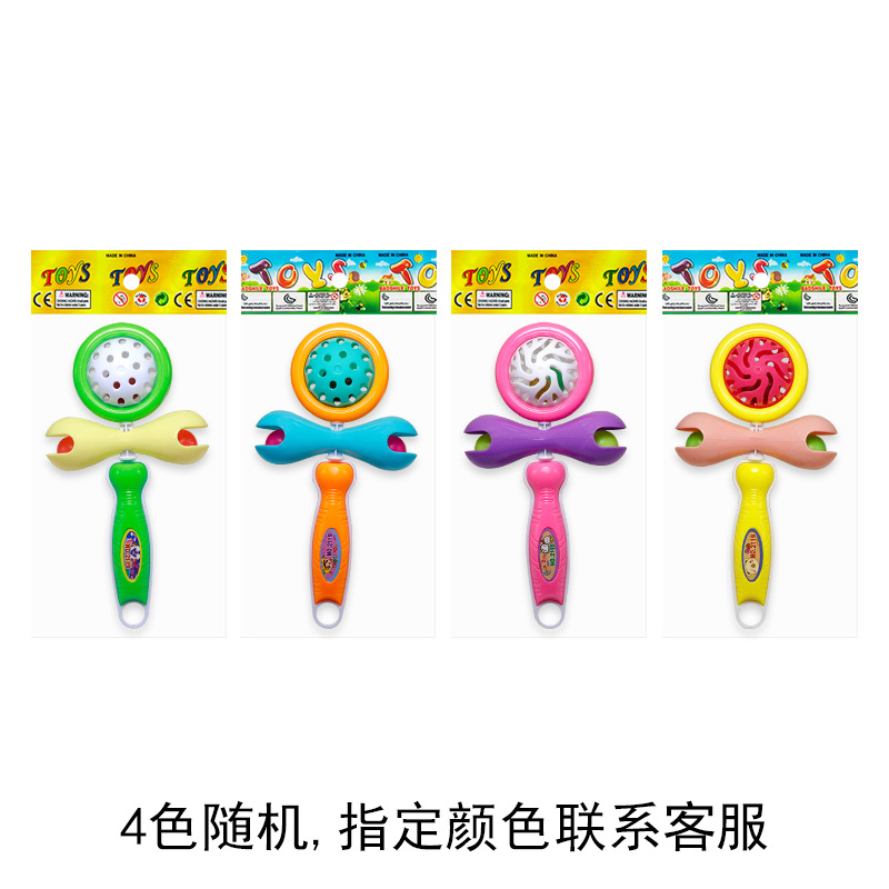 Sonajero para bebés, estrella de mano, juguete educativo