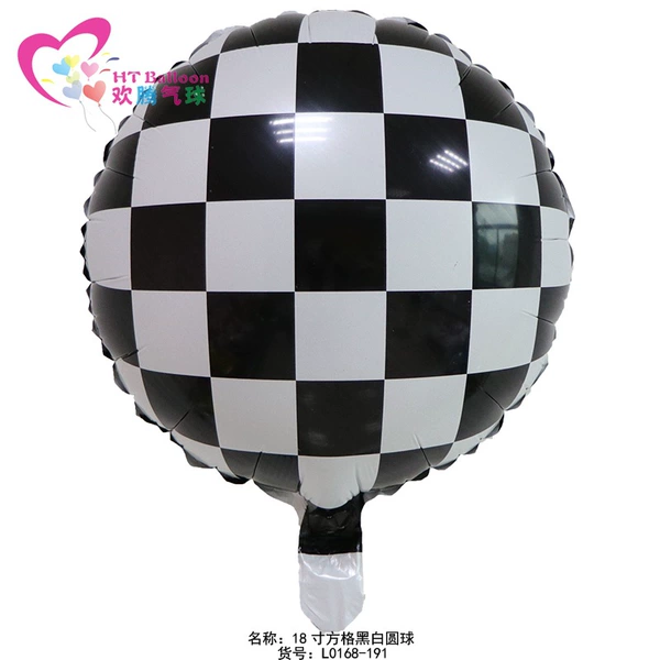 18 -inch square black and white ball (50 batches)
