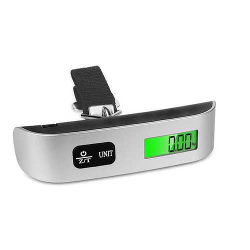 T-type portable scale manufacturer direct sales 50kg/10g electronic hook scale luggage scale luggage scale convenient express scale