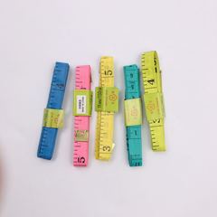 彩色皮尺軟尺 市尺 量衣尺 裁縫尺 三圍尺禮品尺  小捲尺1.5米
