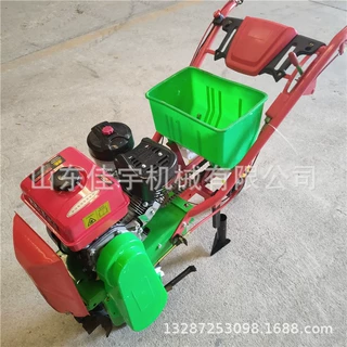 小型汽油播种机手推式玉米施肥精播机 农用种苞米追肥机