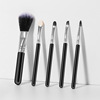 Fuchsia black face blush, concealer brush, tools set, full set, wholesale