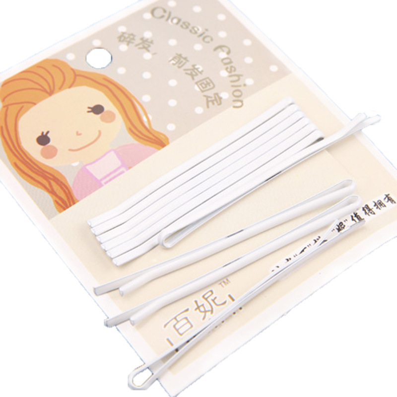 512 enfermera Festival clip blanco clip de acero clip profesional suministros de enfermera clip de sombrero blanco flequillo clip horquilla 1