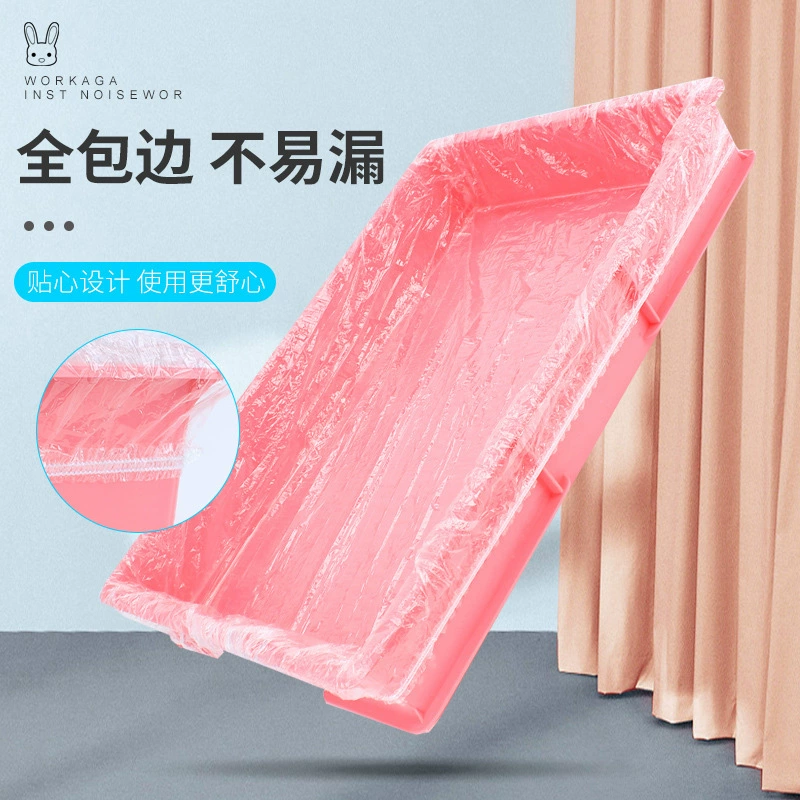 Кролик клетка пленка крышка одноразовая кролик голландский свинья Тоторо морская свинка поставки кролик Туалет Универсальная пленка шасси