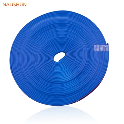 strip color rubber strip, Qapı və bamper qoruyucu zolaqlar - blue-8-meters-a-roll
