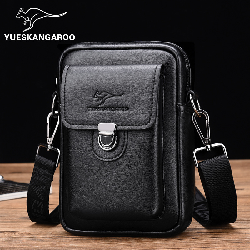 Mackangaroo bolso del teléfono móvil bolso del mensajero de los hombres pequeña mochila de moda casual bolso de los hombres de verano de Corea del comercio exterior transfronterizo