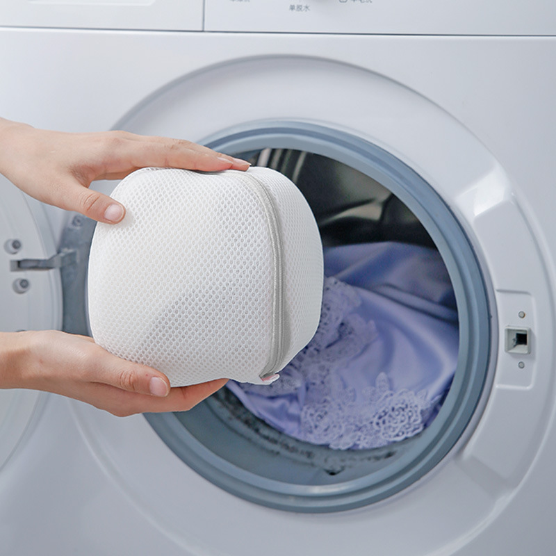 Frost Mountain sujetador esférico bolsa de lavandería lavadora ropa interior especial bolsa de lavado anti-deformación grande bolsa de lavado de doble capa