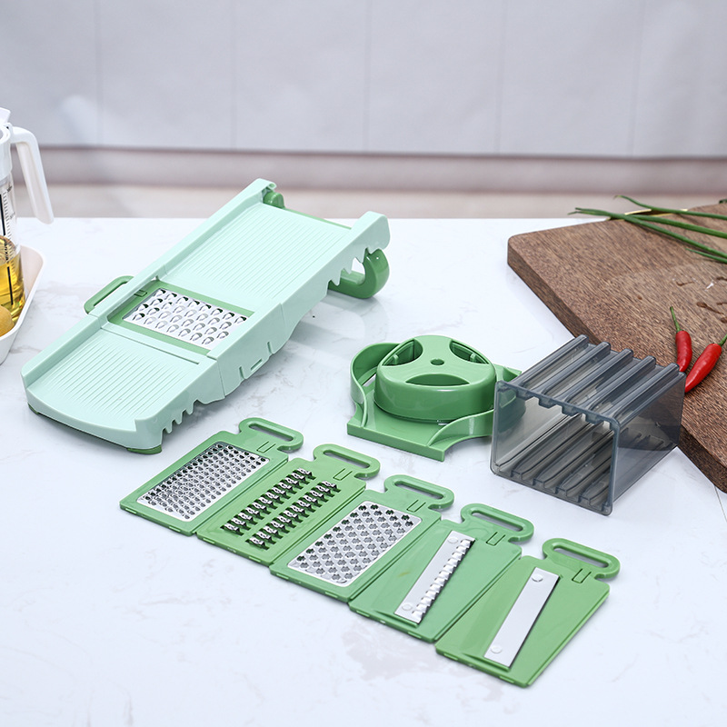 厂家批发可折叠不锈钢刨刀厨房切菜家用切菜削土豆丝切片刨丝器