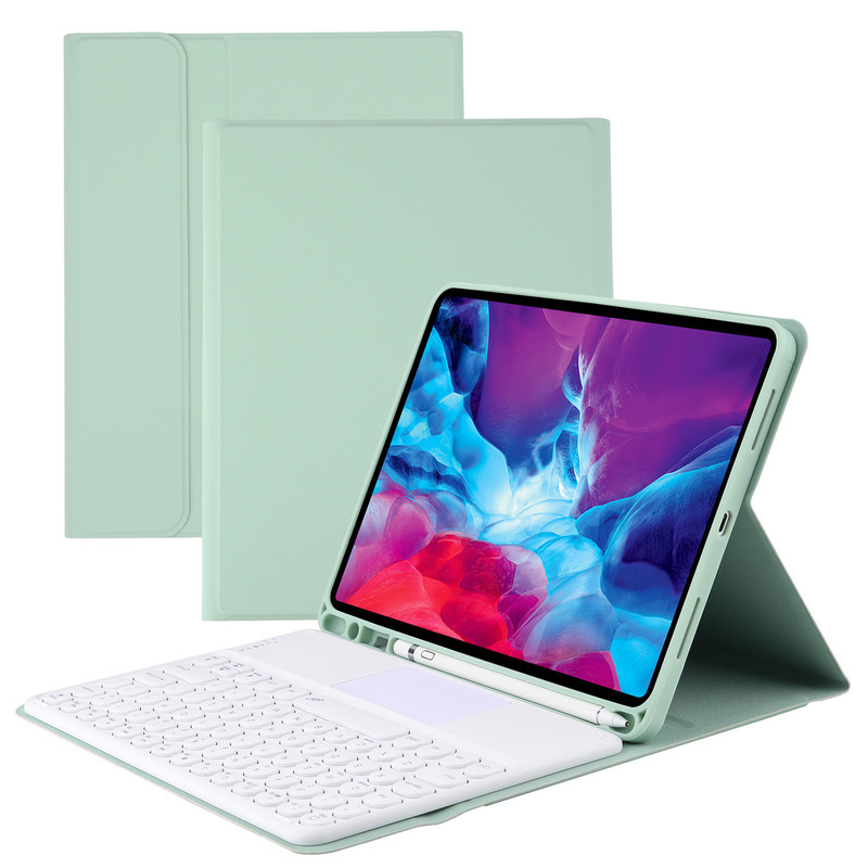 2020 New ipad Bluetooth keyboard 9.7 With Pen slot pro10.5 silicone case 10.2 inch 11 inch protective cover