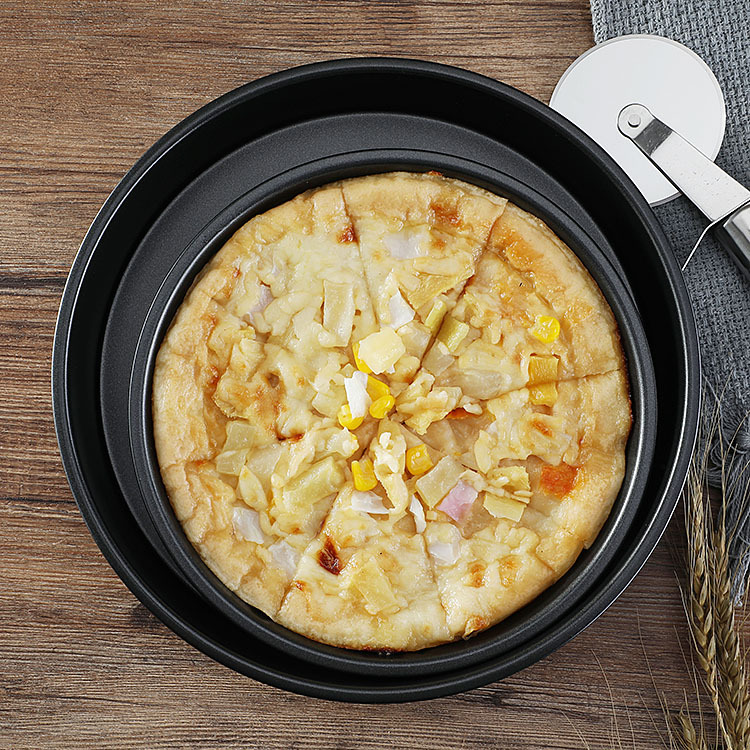 Baking tools 6-inch 7-inch 9-inch small plates non-stick barbecue plates cake molds oven pizza plates baking plates plates