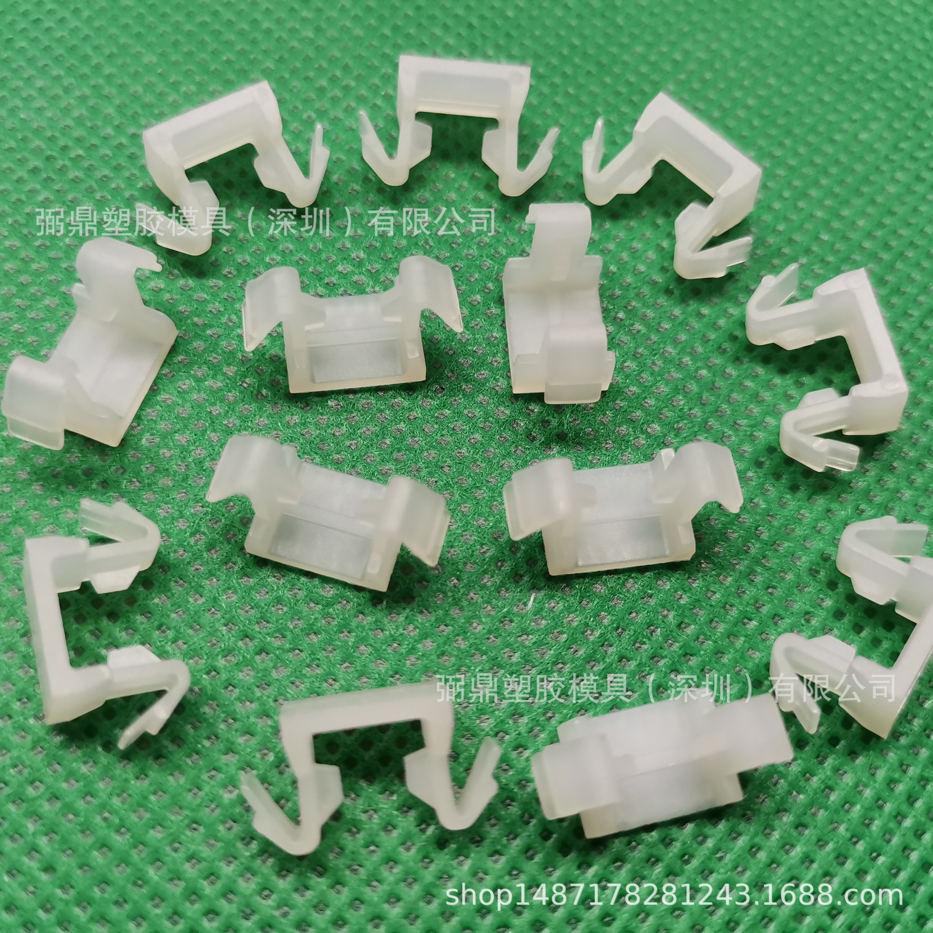 工厂供应GFCCE 尼龙线夹 电线固定夹 方孔安装线扣4*12夹线套