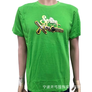 定做夏季纯棉工作服t恤定制透气短袖聚会毕业班服文化广告衫印字