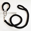 Factory wholesale home dog traction rope eight -shaped woven dog rope firm dog traction rope