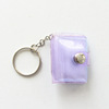 Small photoalbum, keychain with key, wholesale, 1inch, 2inch