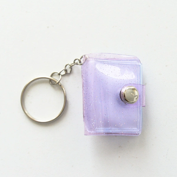 1 -inch glitter purple
