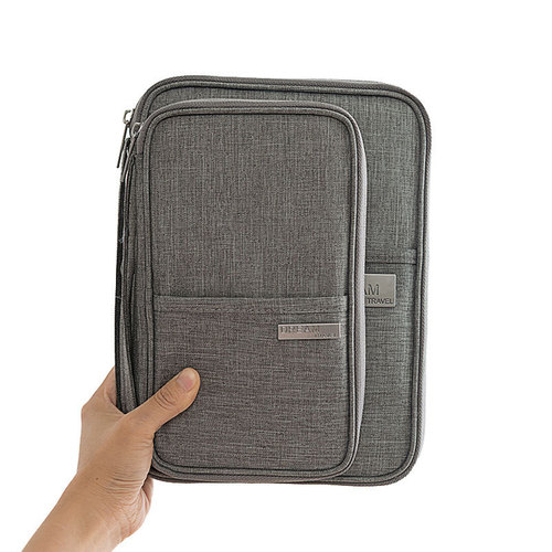 Travel Passport Bag for International Travel Document Bag Purse Ion Passport Holder Waterproof Dustproof Portable Card Holder Direct Sale