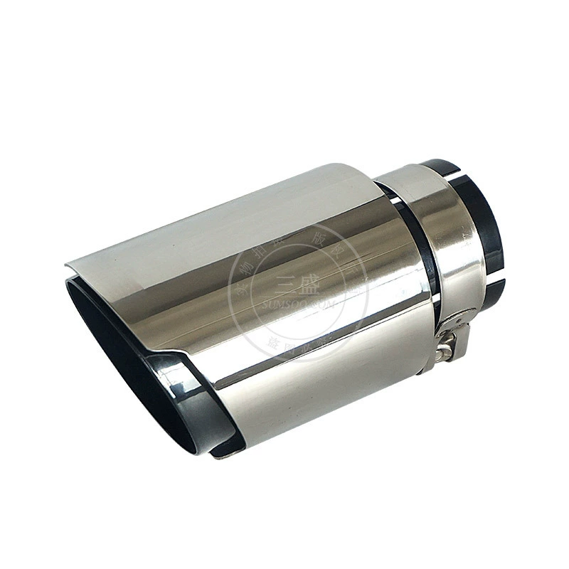 Модернизированная универсальная выхлопная труба для автомобилей 89, новинка, хит продаж, из нержавеющей стали, с тремя вариантами цвета для индивидуализации