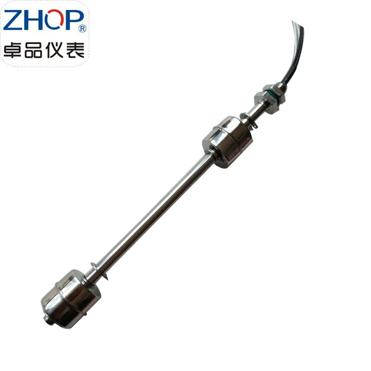 ZHOP Zhuopin Двойной поплавковый выключатель уровня воды/Поплавковый выключатель шатуна из нержавеющей стали