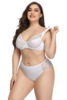 Sexy bra, set, ultra thin comfortable breathable underwear, plus size, European style, wholesale