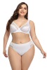 Sexy bra, set, ultra thin comfortable breathable underwear, plus size, European style, wholesale