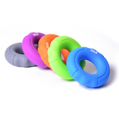 Dot-matrix silicone grip trainer, grip strength ring, finger strengthener, rehabilitation device for fingers, pinch grip tool, finger exercise aid