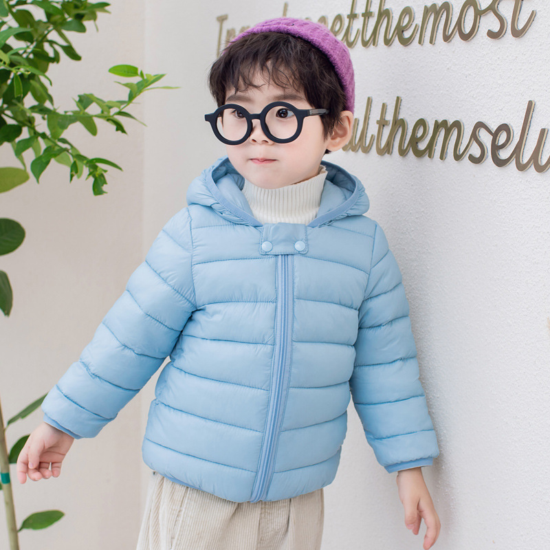Liquidación fuera de temporada chaqueta acolchada de algodón para niños chaqueta acolchada de algodón ligera abrigo acolchado de algodón para niños ropa de invierno abrigo de bebé para niños