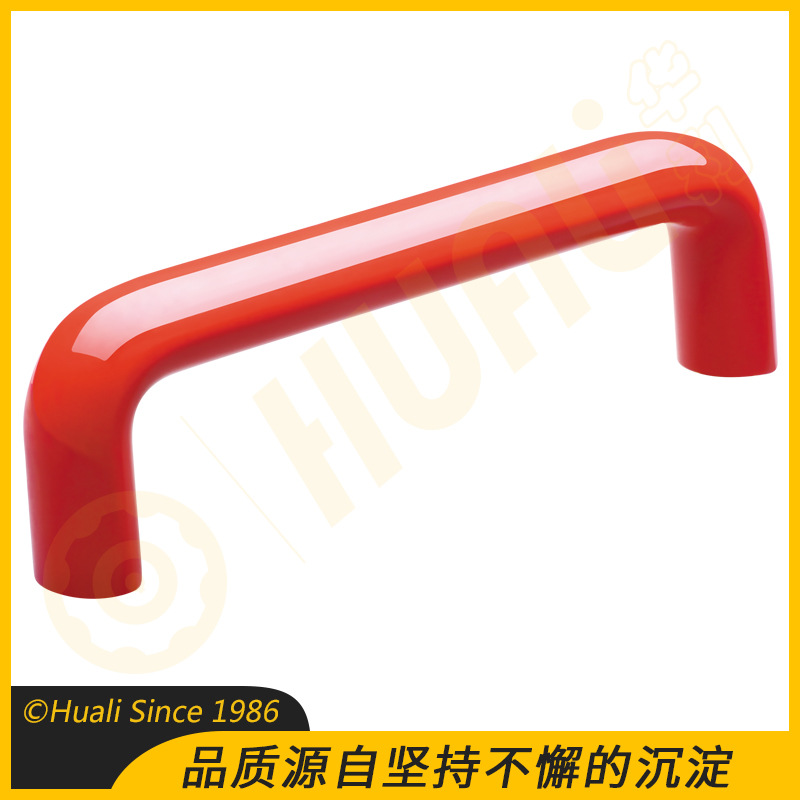 黑色胶木椭圆拉手 红色电木U型拉手 数控机床门拉手内螺纹U形拉手