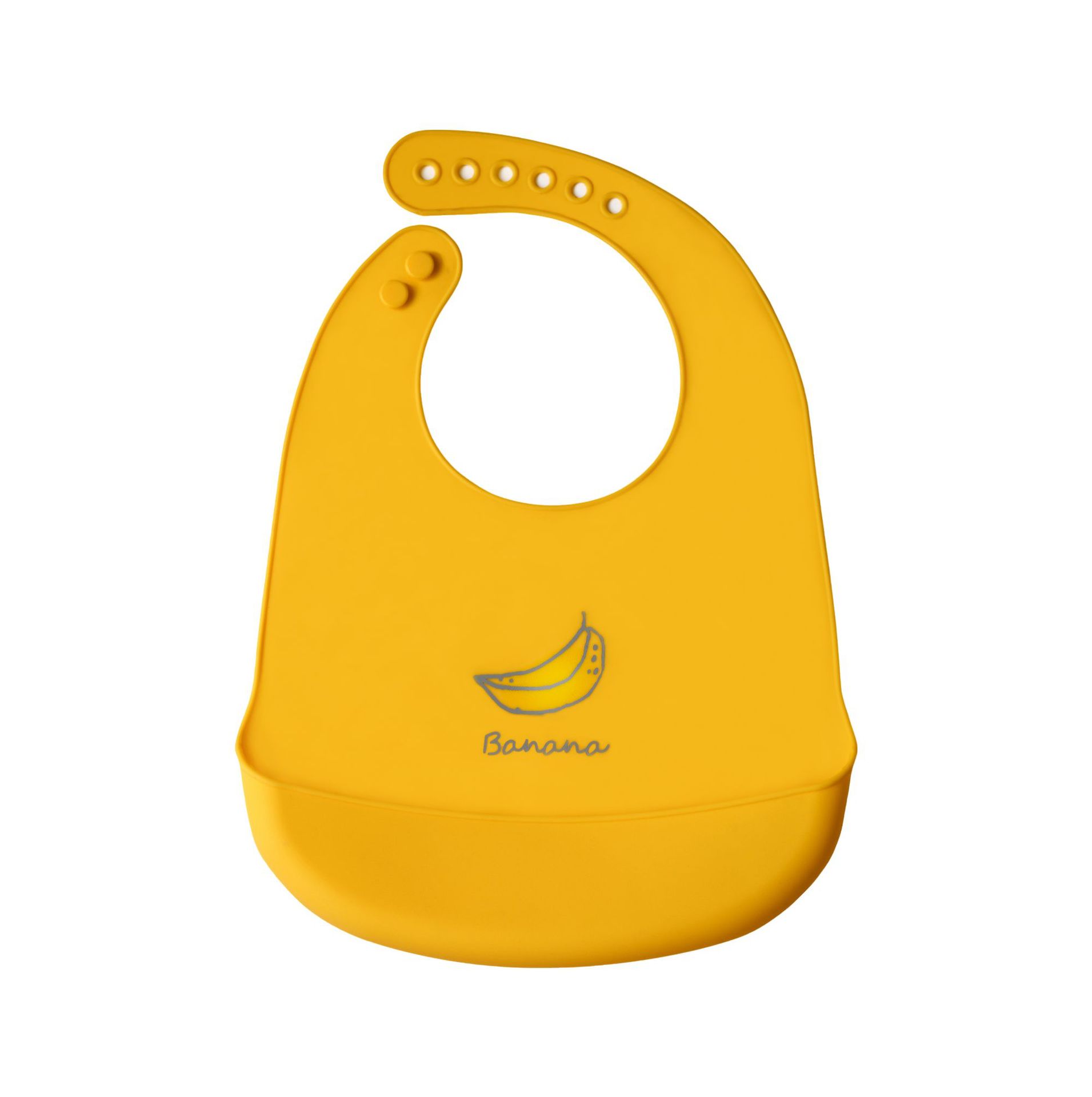 바나나. 활기찬 라이트 오렌지