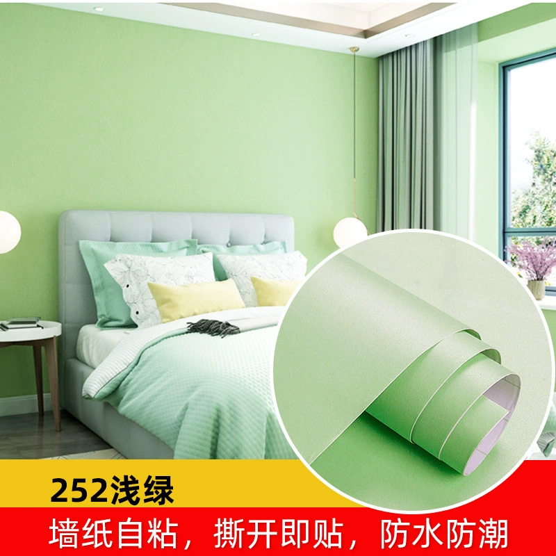 Wallpaper Star Pure Color Self-Sticking (61 cm × 1 m), Waterproof, Thick & Thin Color Options