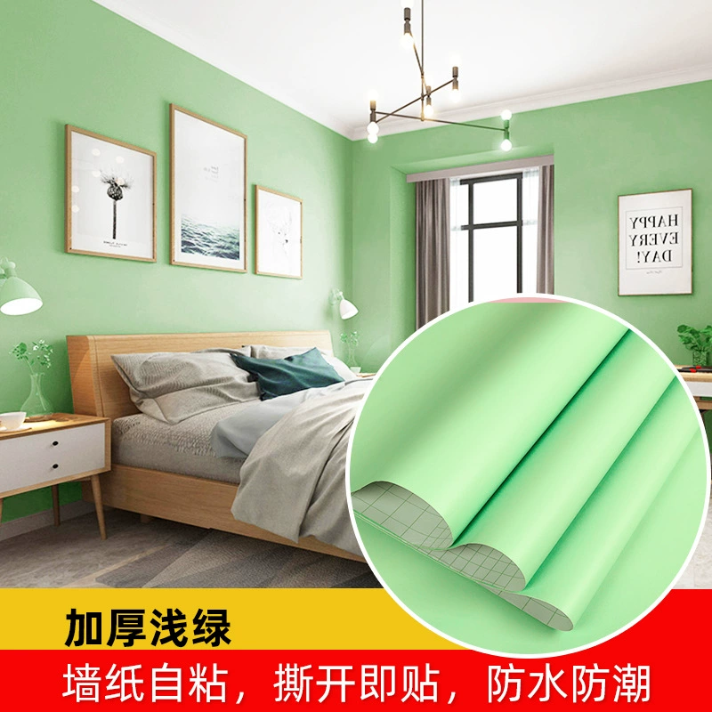 Wallpaper Star Pure Color Self-Sticking (61 cm × 1 m), Waterproof, Thick & Thin Color Options