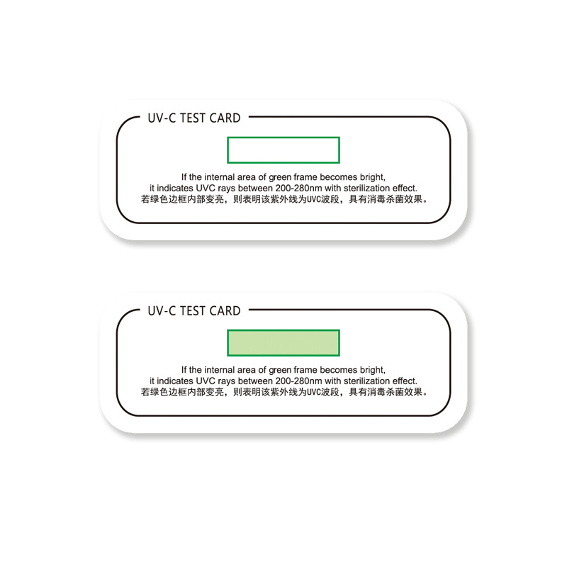 Spot UVC-UVA UV sterilization test card disinfection box…