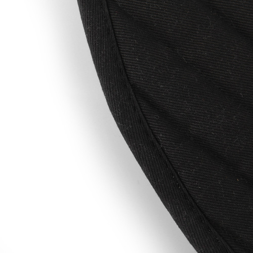 Black Striped Microwave Heat Insulating High-Temperature Resistant Anti-Slip Silicone Gloves for Oven Baking Pot Handling - Direct Manufacturer Sales