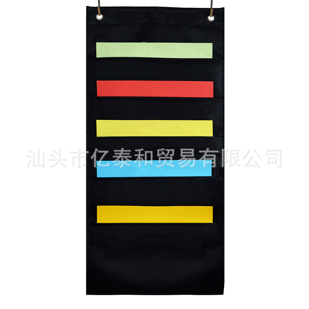 Bolsa de almacenamiento transfronteriza detrás de la puerta baño colgando ropa sucia almacenamiento bolsa colgante bolsa de almacenamiento de carpeta montada en la pared