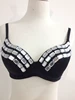 Three diamond bra