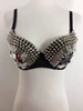 Semi-scale sequin bra
