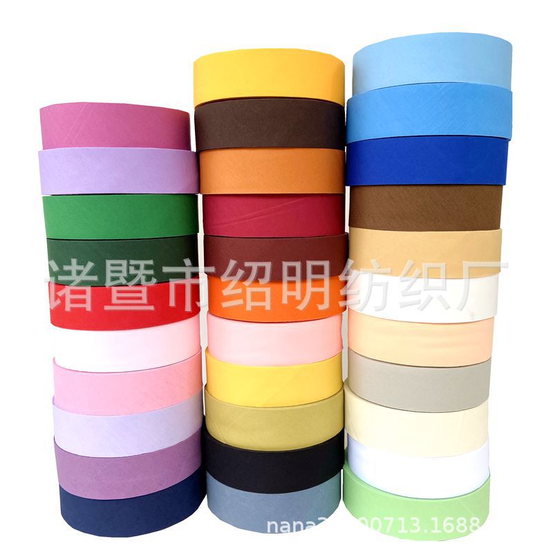 3.5cm wide polyester cotton edge cloth strip clothing waist edge cloth bed sheet pillow mat curtain edge strip oblique strip