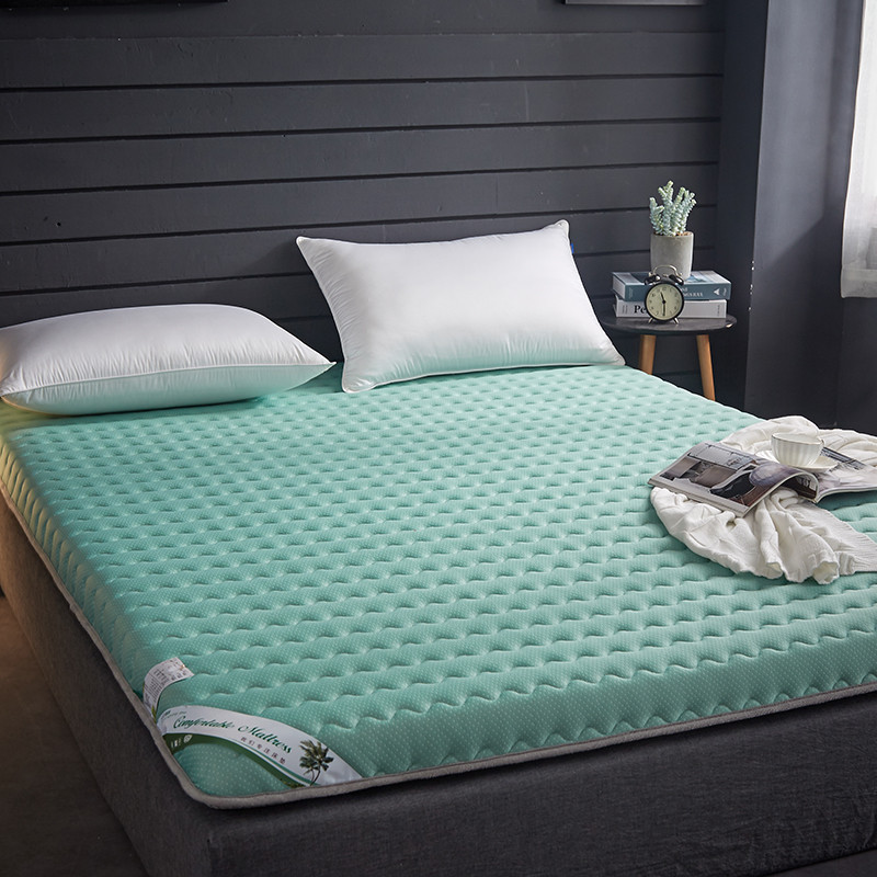 푹신한 물 녹색 얇은 5cm