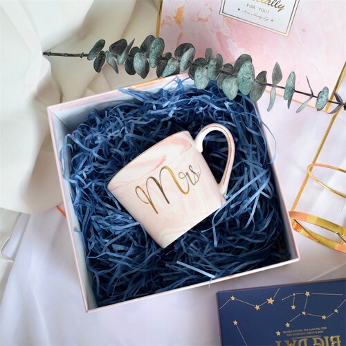Lafite Grass Paper Cord Gift Box Filler Colorful Shredded Paper Strips Wedding Supplies Candy Box Lining Grass Decorative Material