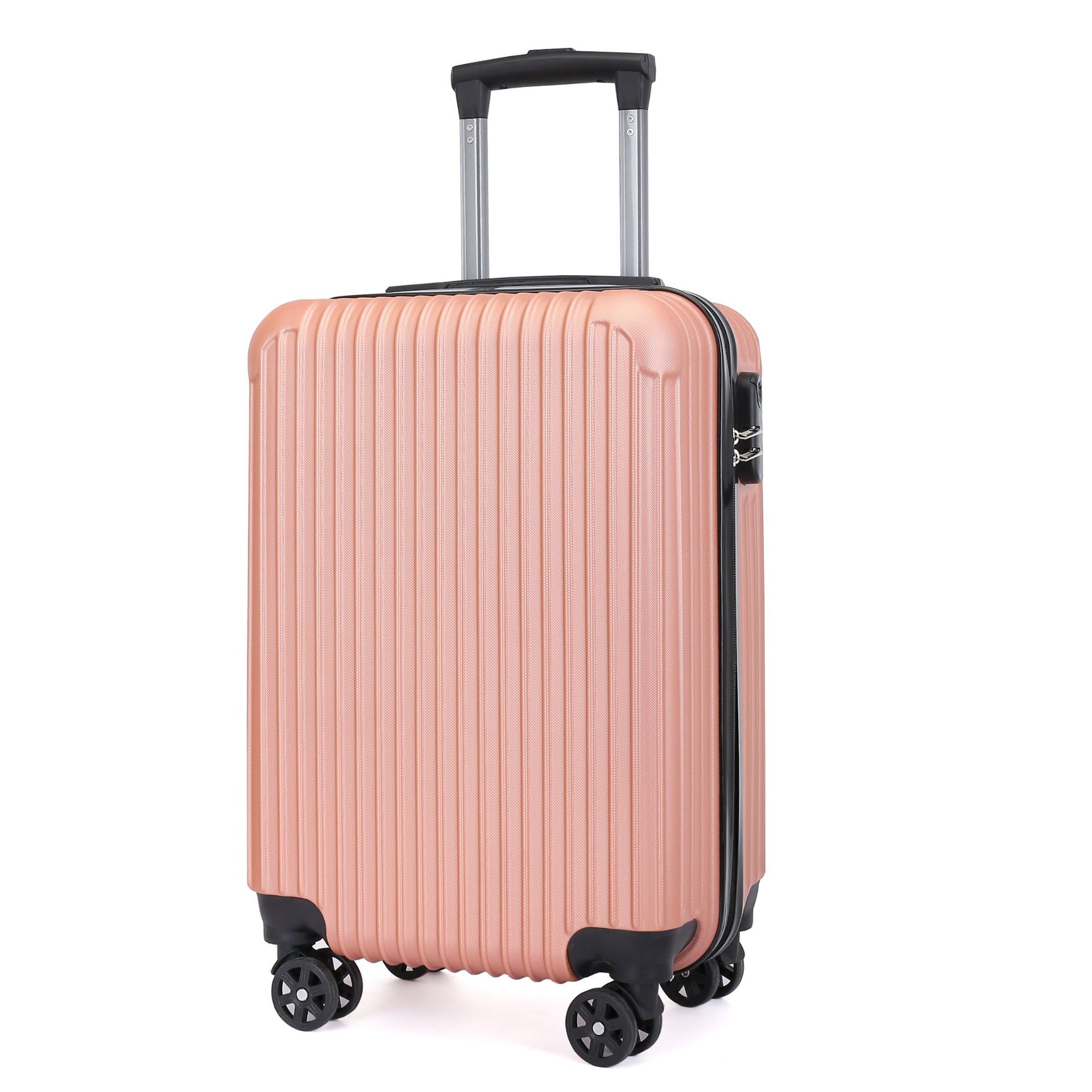 Rayas verticales de oro rosa