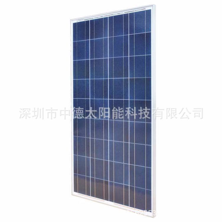 厂家供应高品质太阳能电池板 18V160W足功率电池组件 A级电池组件