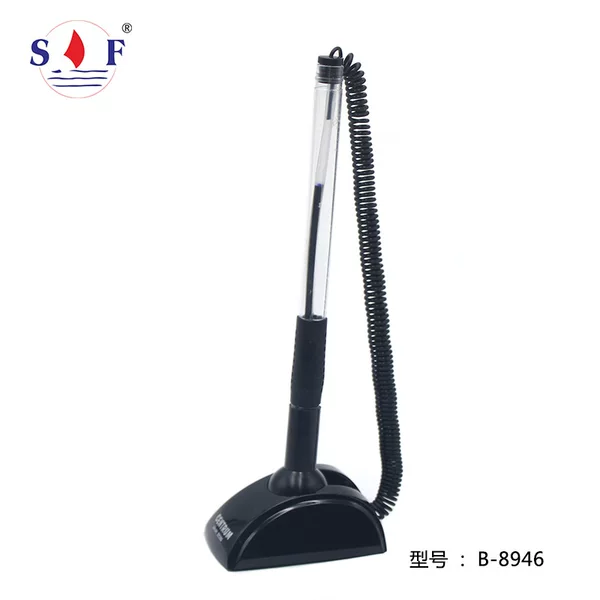 Factory Supply Custom Bank Counter Pen Advertising Pen Custom LOGO Gel Pen Signature Desk Pen Custom