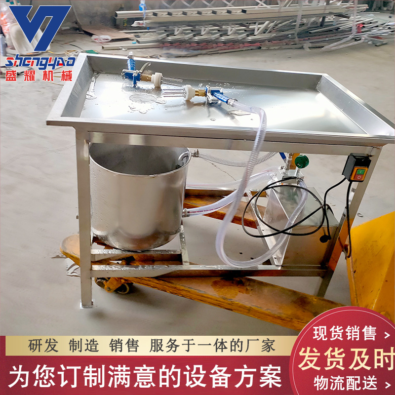 手动小型盐水注射机 8针鸡胸肉盐水牛腩淀粉腌制注射机