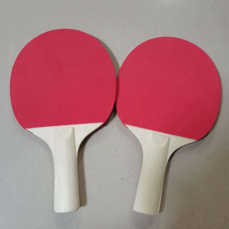 Factory table tennis racket set sporting goods wholesale supply sports fitness white handle a pair of price
