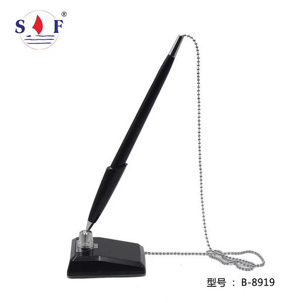Office supplies bank desktop front desk fixed sign pen business desk pen advertising gift pen in stock