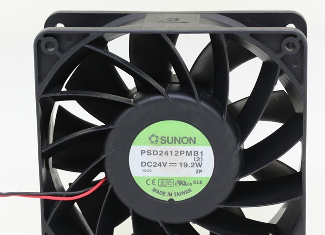 建准SUNON PSD2412PMB1 12厘米 12038 24V 19.2W 大风量散热风扇