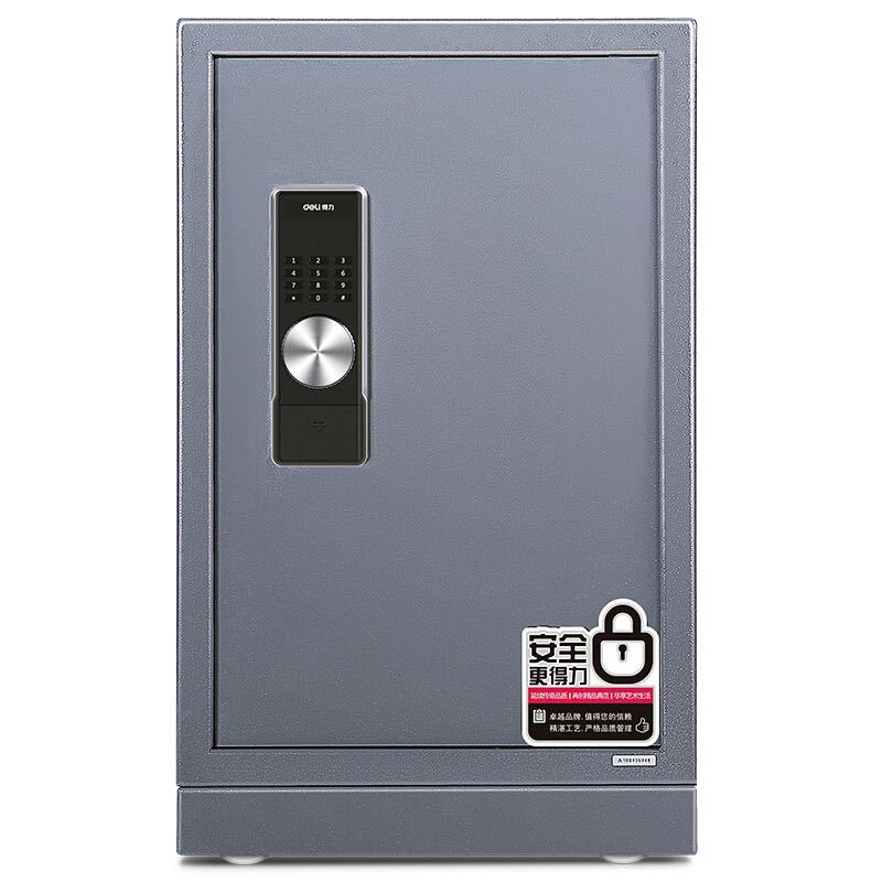 Caja Fuerte Electrónica Antirrobo 3645A 630x430x380 mm de Acero para Hogar y Oficina image 1