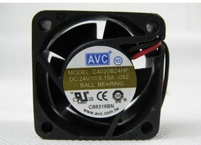供应原装正品C4020B24HF 4020 24V 0.15A AVC风扇工业变频直流