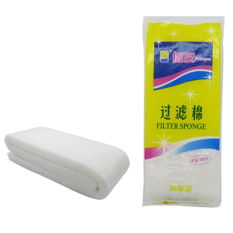 Фильтр аквариума хлопок Письмо друзья XY-1831 Биохимический хлопковый фильтр хлопок Биохимический хлопковый фильтр костюм фильтр Биохимический хлопок