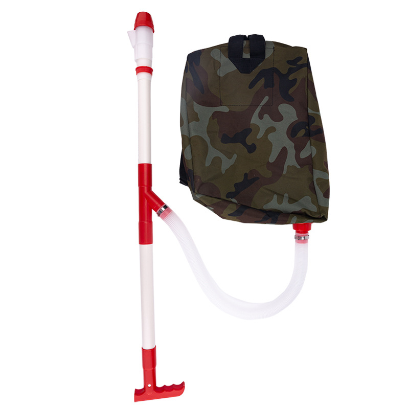 Internet celebridad agrícola manual maíz aplicador de fertilizantes Punto de eliminación de grasa máquina de fertilizantes mochila vegetal multifunción esparcidor de fertilizantes